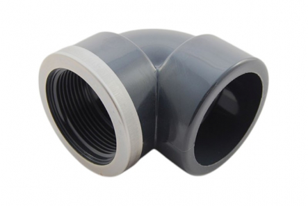 PVC Winkel 90 Grad mit Innengewinde